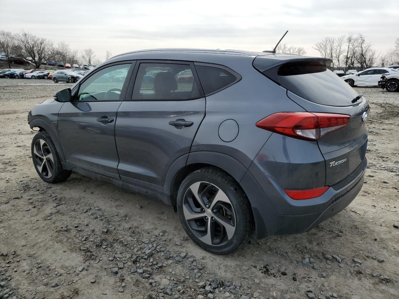 2016 Hyundai Tucson VIN KM8J3CA20GU037500 Copart auction photo, front end damage thumbnail 2