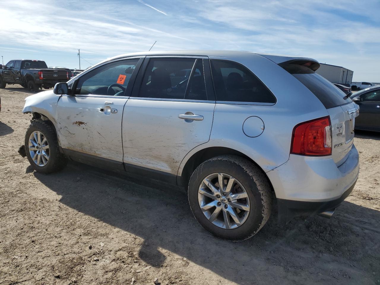 2014 Ford Edge VIN 2FMDK4KC8EBA38894 Copart auction photo, front end / minor dent/scratches damage thumbnail 2