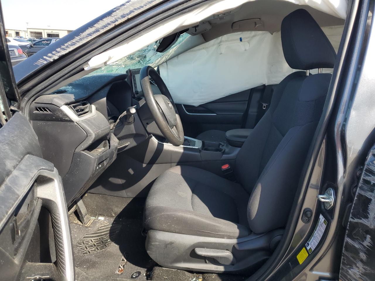 2020 Toyota RAV 4 VIN 2T3H1RFV5LC045864 Copart auction photo, side damage thumbnail 7