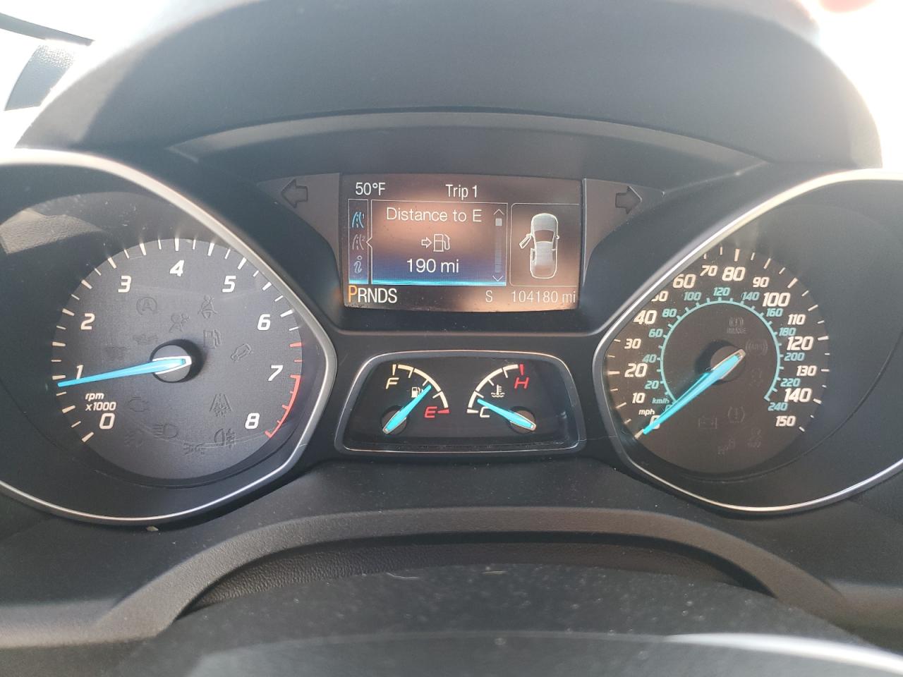 2014 Ford Escape VIN 1FMCU9G90EUC78743 Copart auction photo, mechanical / damage history damage thumbnail 9