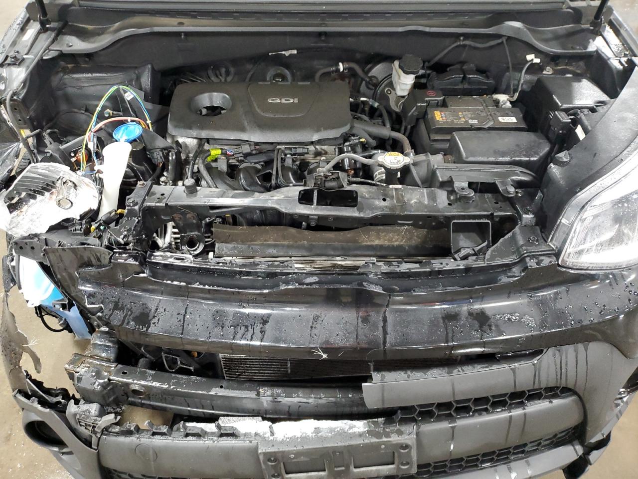 2019 KIA Soul VIN KNDJN2A22K7915721 Copart auction photo, front end damage thumbnail 13