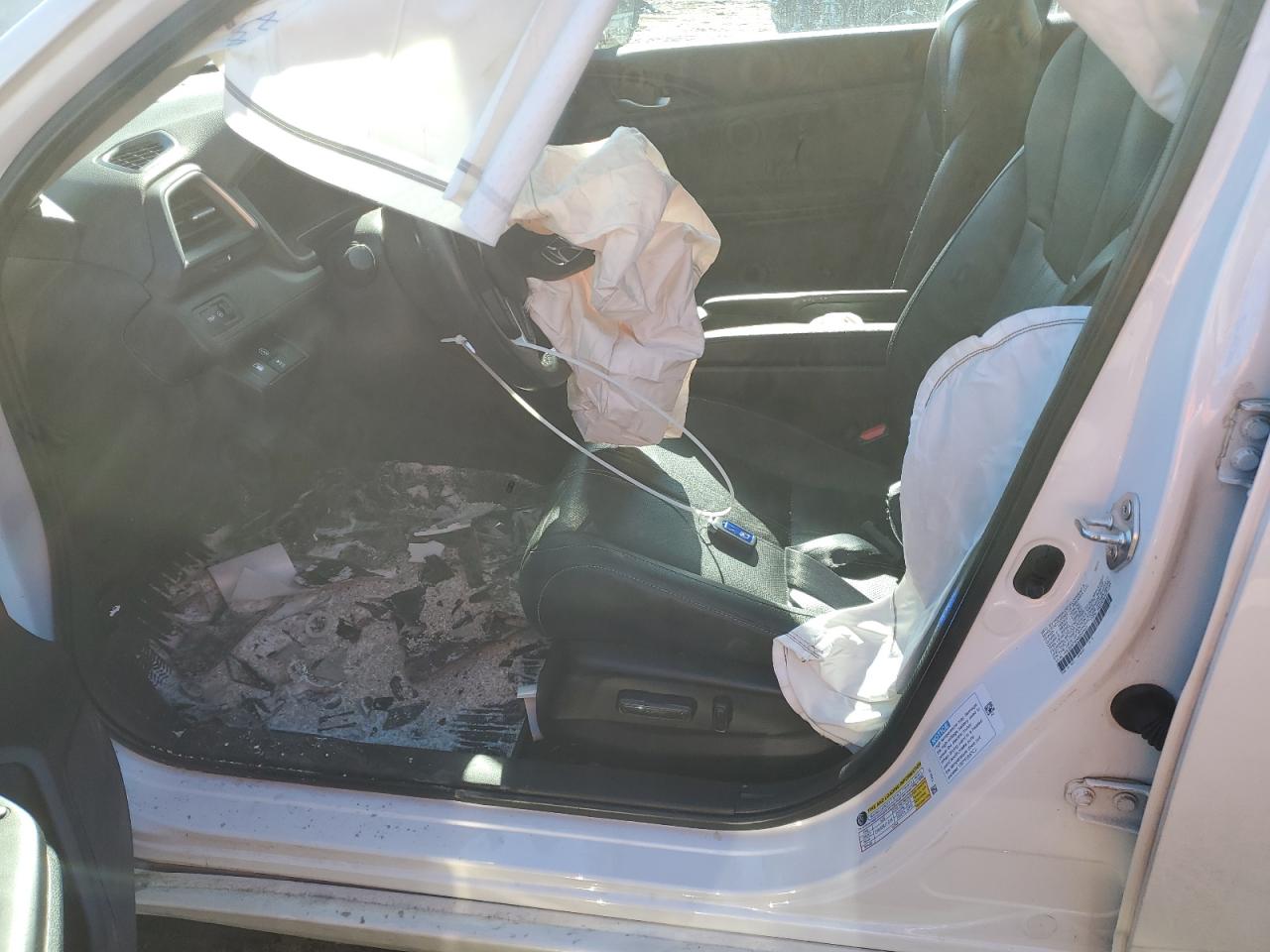 2022 Honda Insight VIN 19XZE4F95NE007563 Copart auction photo, mechanical / front end damage thumbnail 7