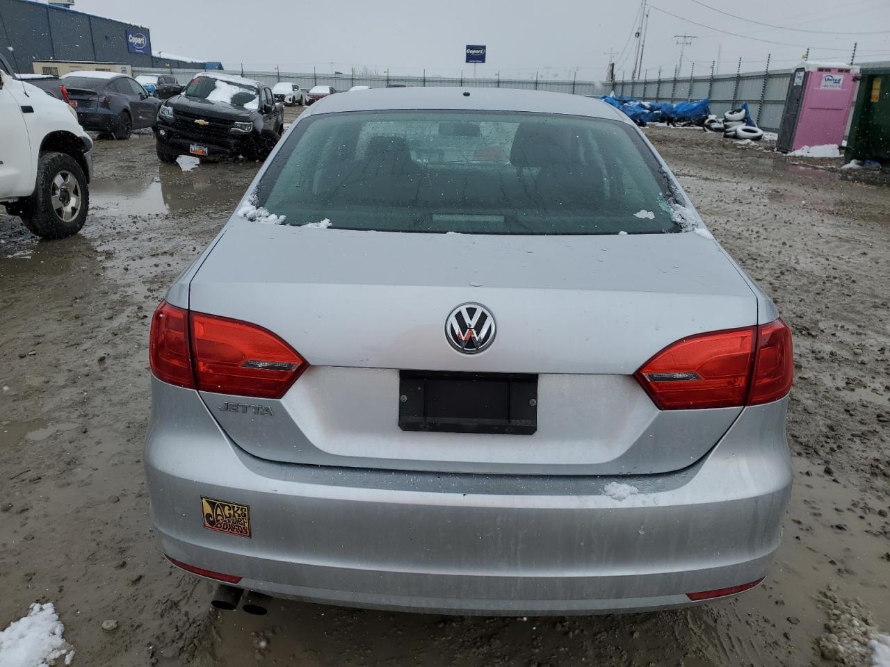 2014 Volkswagen Jetta VIN 3VW2K7AJ1EM273596 Copart auction photo, mechanical damage thumbnail 6
