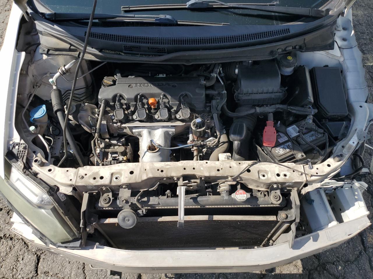 2015 Honda Civic VIN 19XFB2F90FE260940 Copart auction photo, front end / side damage thumbnail 11