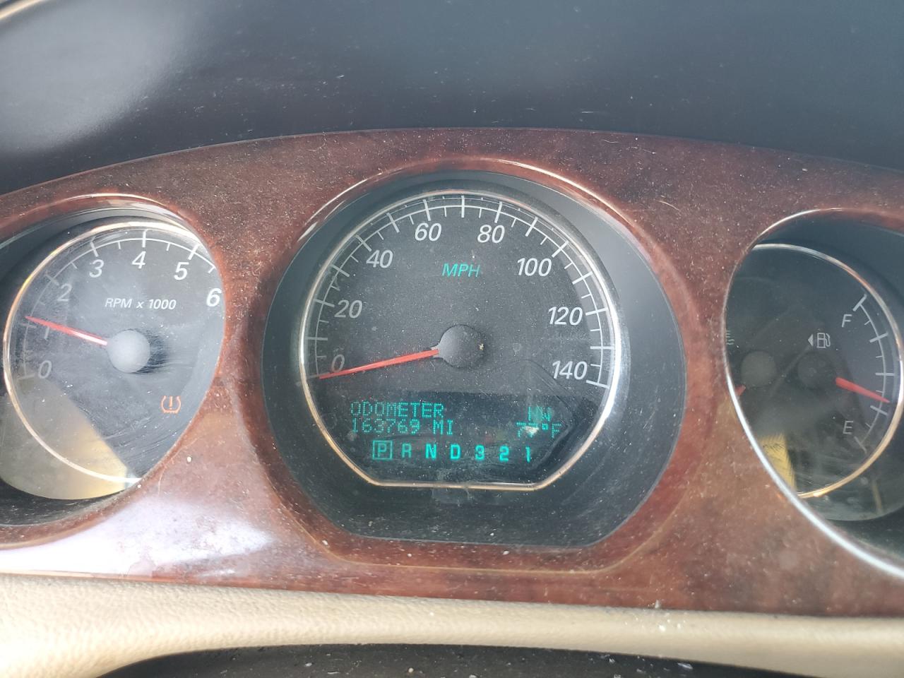 2006 Buick Lucerne VIN 1G4HD57236U229863 Copart auction photo, hail / minor dent/scratches damage thumbnail 9