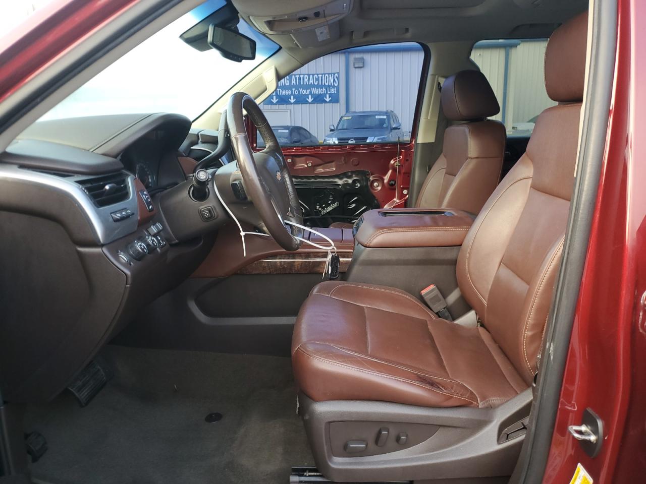 2016 Chevrolet Tahoe VIN 1GNSKCKC1GR219994 Copart auction photo, front end / side damage thumbnail 7