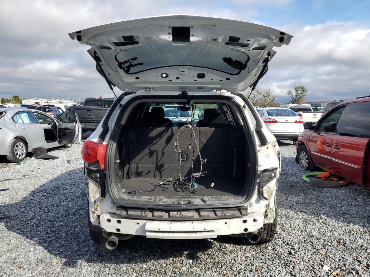 2009 Chevrolet Traverse VIN 1GNER23D59S174113 Copart auction photo, rear end damage thumbnail 6