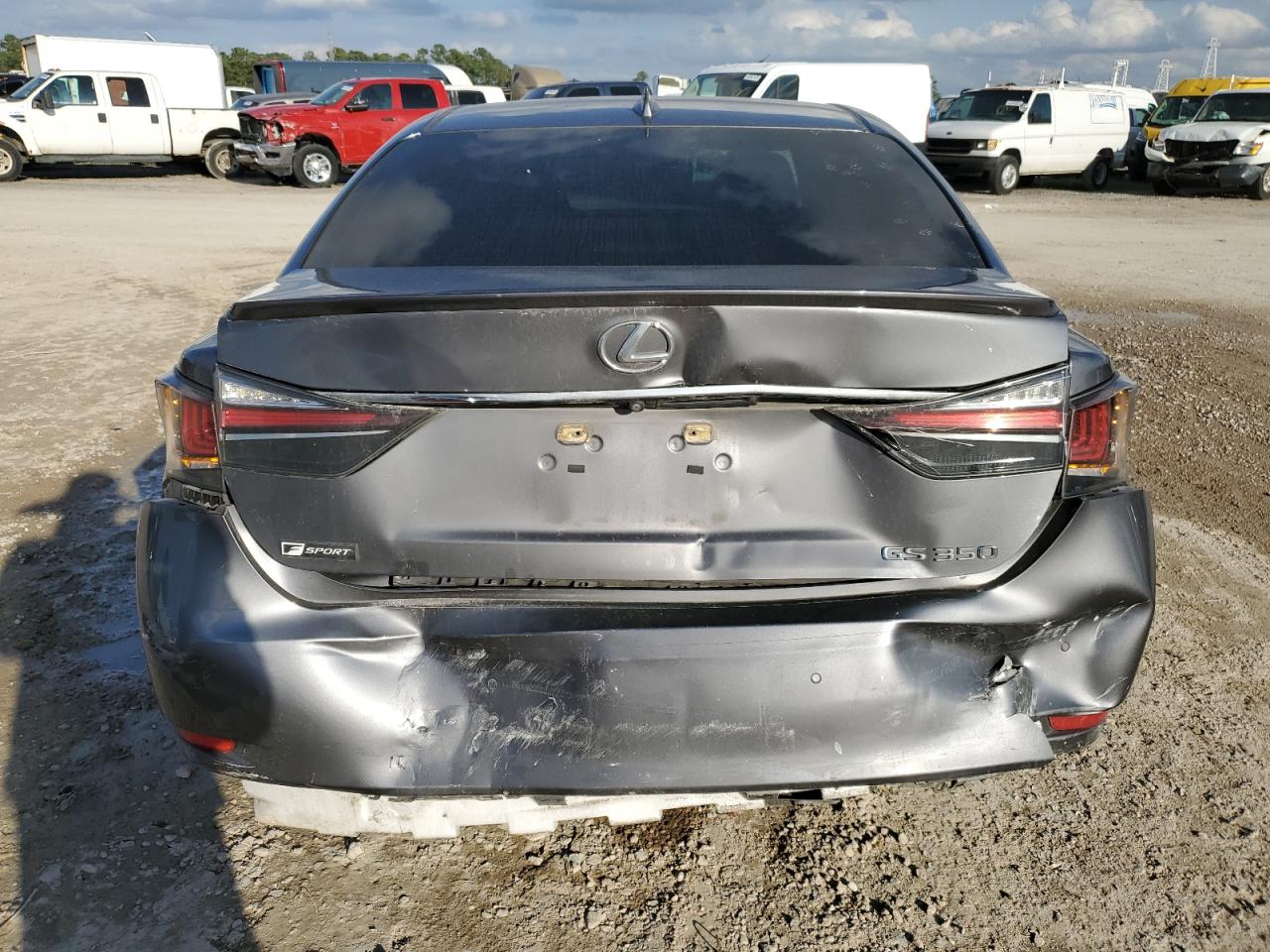 2016 Lexus GS VIN JTHBZ1BL3GA006793 Copart auction photo, rear end / side damage thumbnail 6