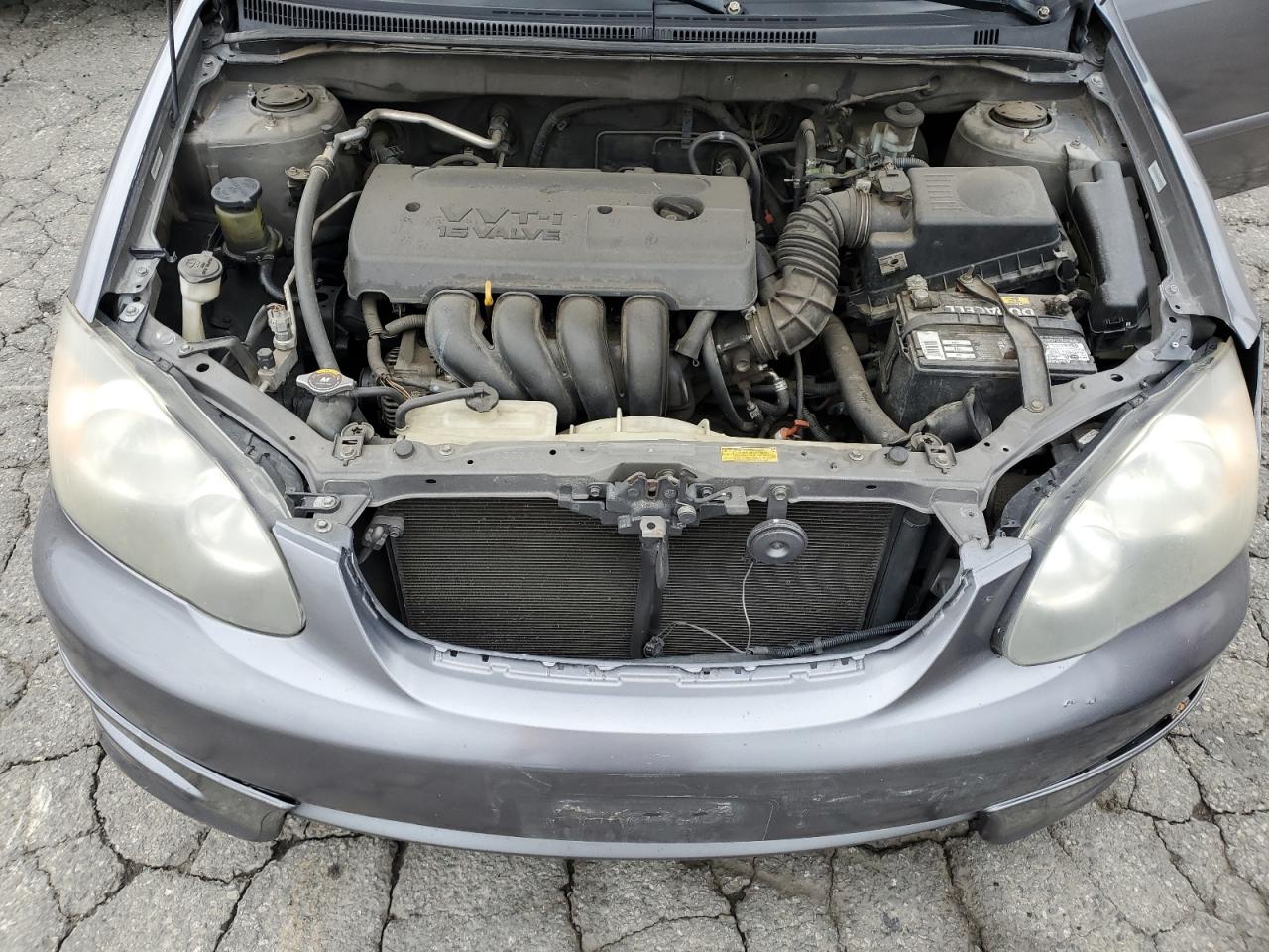 2005 Toyota Corolla VIN 1NXBR32E95Z358444 Copart auction photo, front end / rear end damage thumbnail 11
