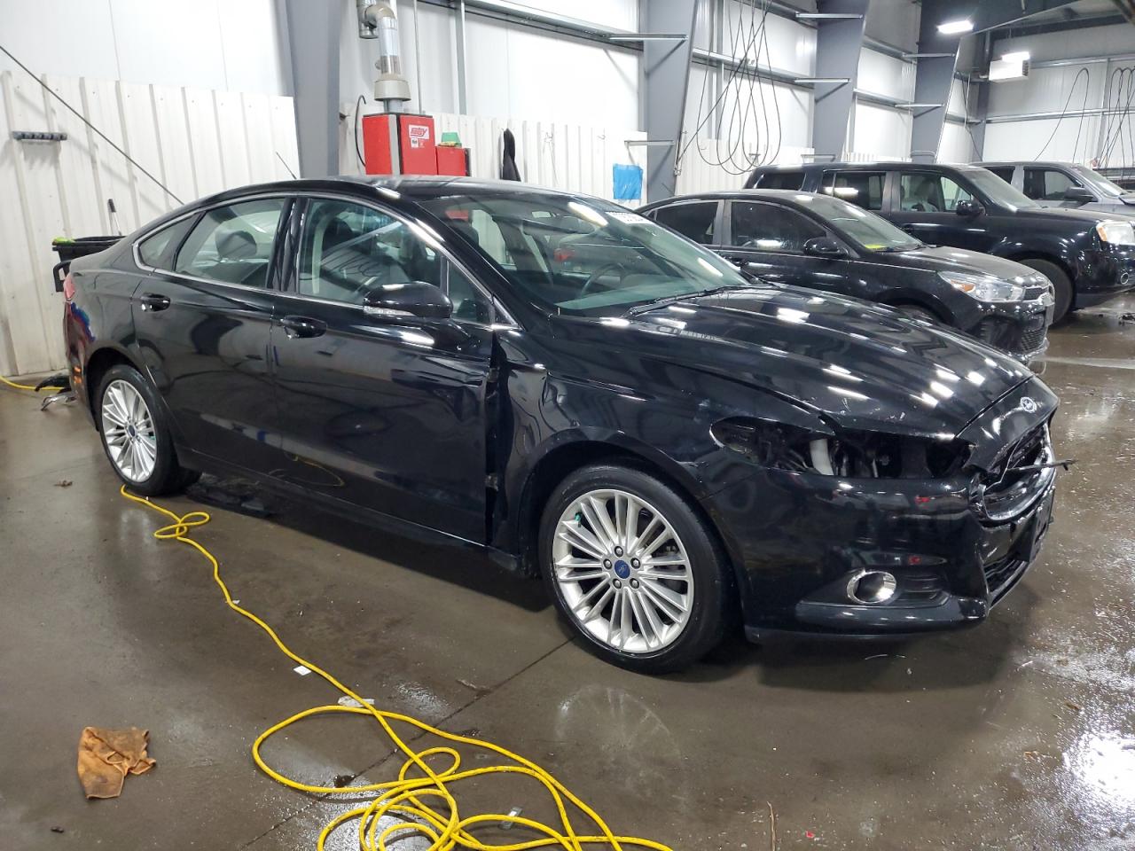2016 Ford Fusion VIN 3FA6P0T99GR404639 Copart auction photo, front end damage thumbnail 4