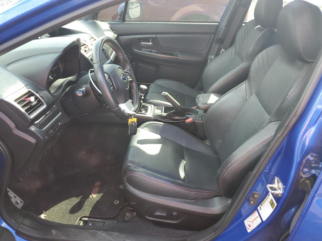 2017 Subaru WRX VIN JF1VA1L61H9827012 Copart auction photo, side / rear end damage thumbnail 7