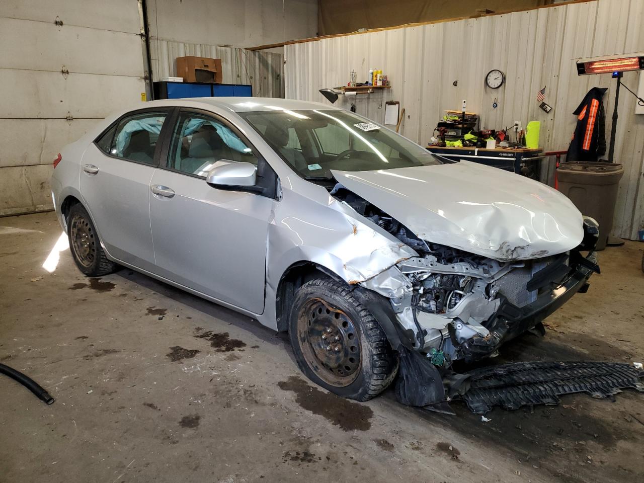 2014 Toyota Corolla VIN 2T1BURHE3EC141515 Copart auction photo, front end damage thumbnail 4