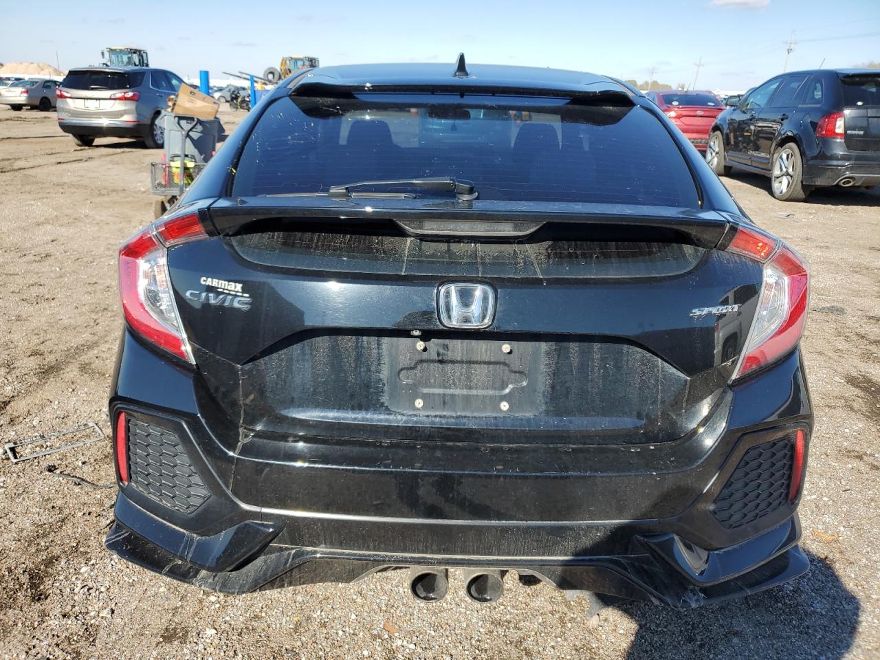 2018 Honda Civic VIN SHHFK7G44JU204081 Copart auction photo, front end damage thumbnail 6