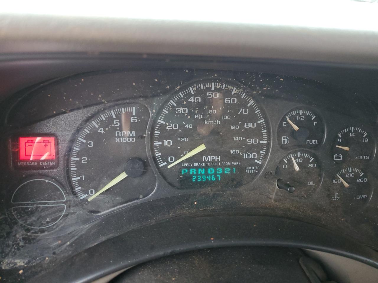 2001 Chevrolet Tahoe VIN 1GNEC13T81J151258 Copart auction photo, front end damage thumbnail 9