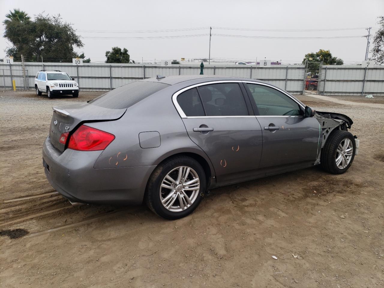 2011 Infiniti G VIN JN1CV6AP6BM502443 Copart auction photo, all over damage thumbnail 3