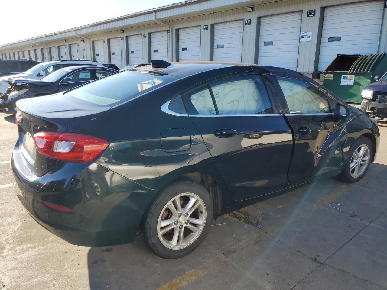 2016 Chevrolet Cruze VIN 1G1BE5SM2G7256836 Copart auction photo, side damage thumbnail 3