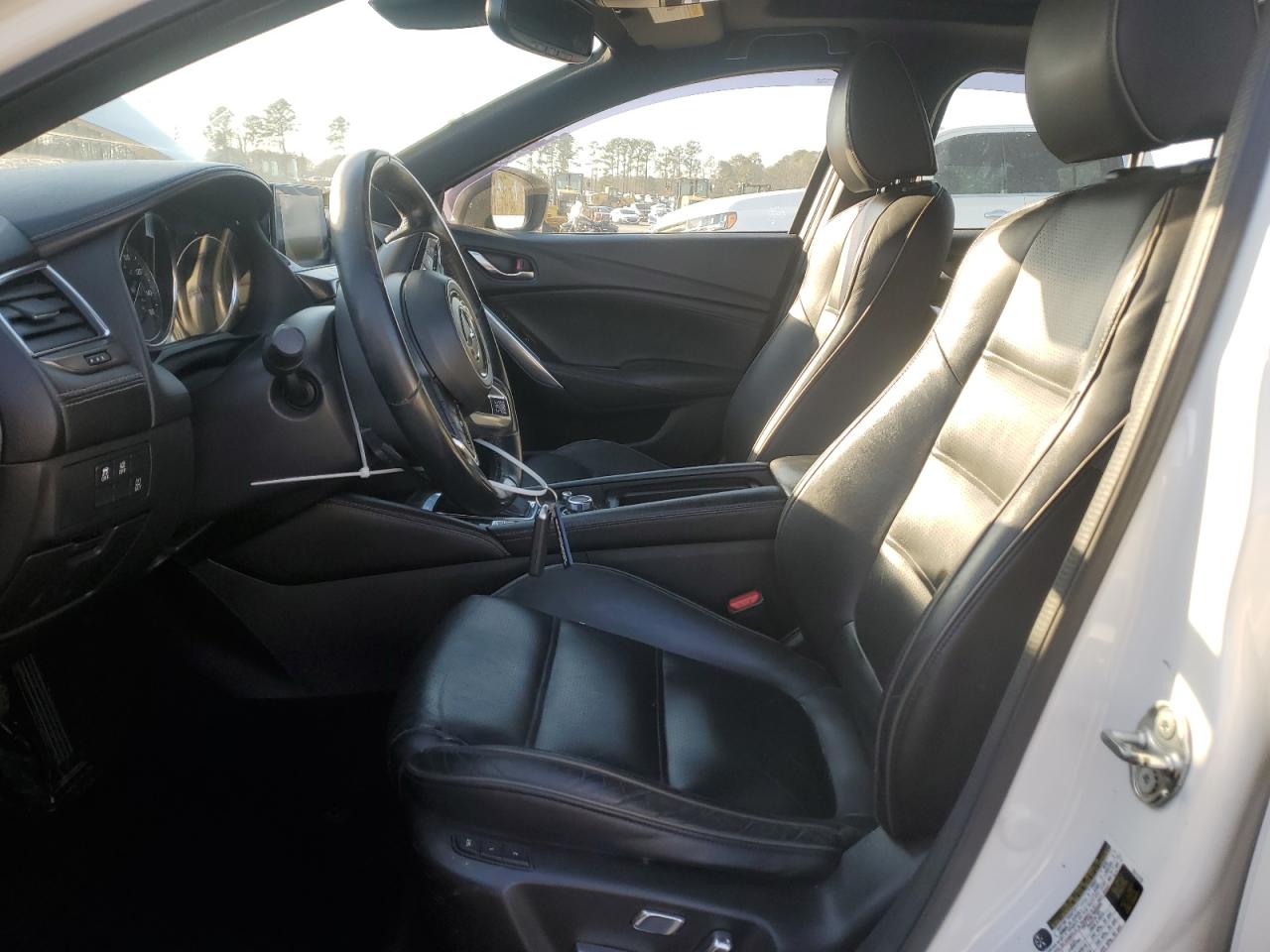 2017 Mazda 6 VIN JM1GL1X50H1109030 Copart auction photo, front end damage thumbnail 7