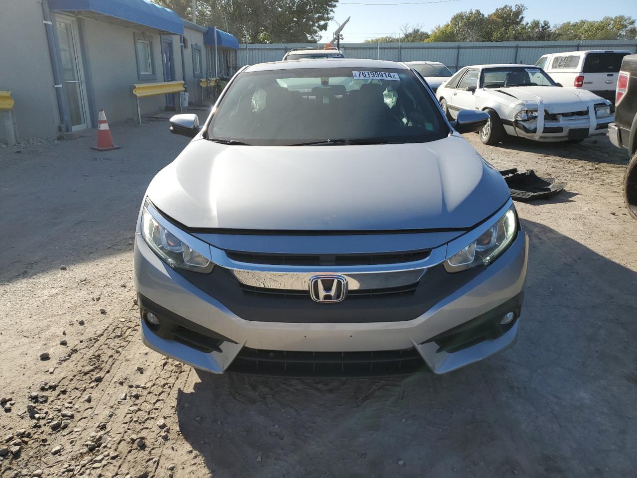 2018 Honda Civic VIN 2HGFC3B36JH357255 Copart auction photo, front end damage thumbnail 5