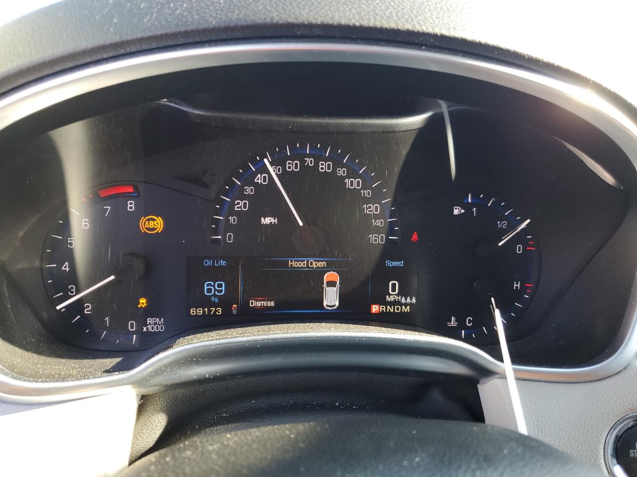 2016 Cadillac SRX VIN 3GYFNEE37GS574653 Copart auction photo, front end / side damage thumbnail 9