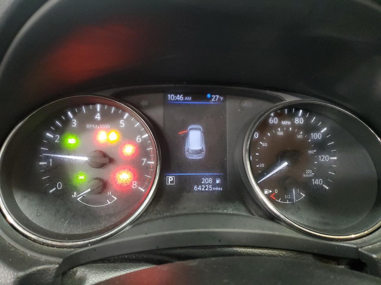 2019 Nissan Rogue VIN JN8AT2MV7KW401854 Copart auction photo, front end damage thumbnail 9