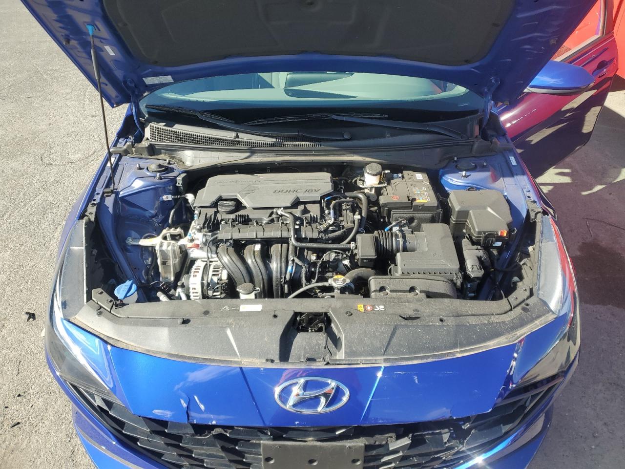 2023 Hyundai Elantra VIN KMHLM4AG4PU618800 Copart auction photo, rear end damage thumbnail 11