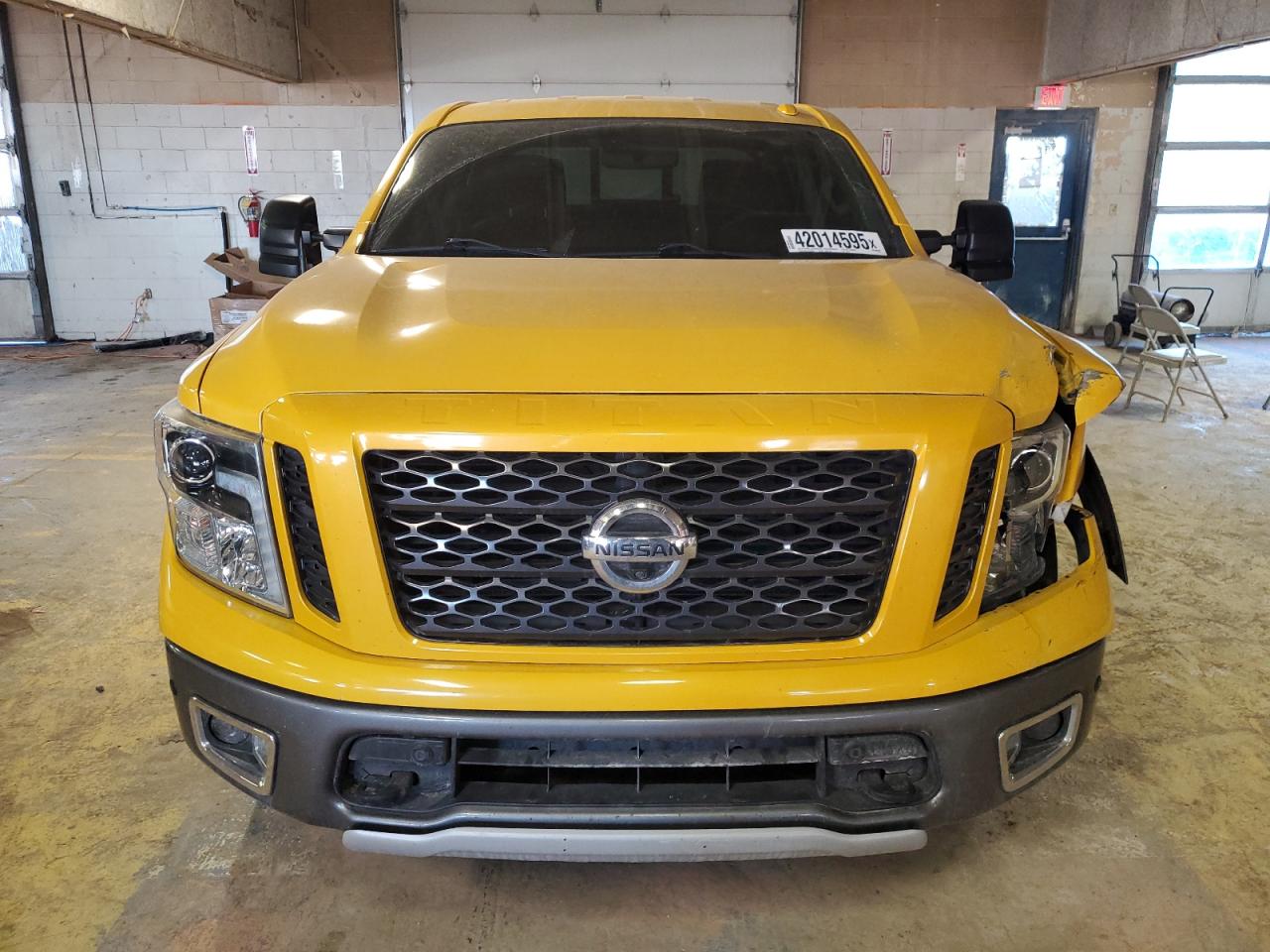 2017 Nissan Titan VIN 1N6AA1E52HN533331 Copart auction photo, rear end / front end damage thumbnail 5