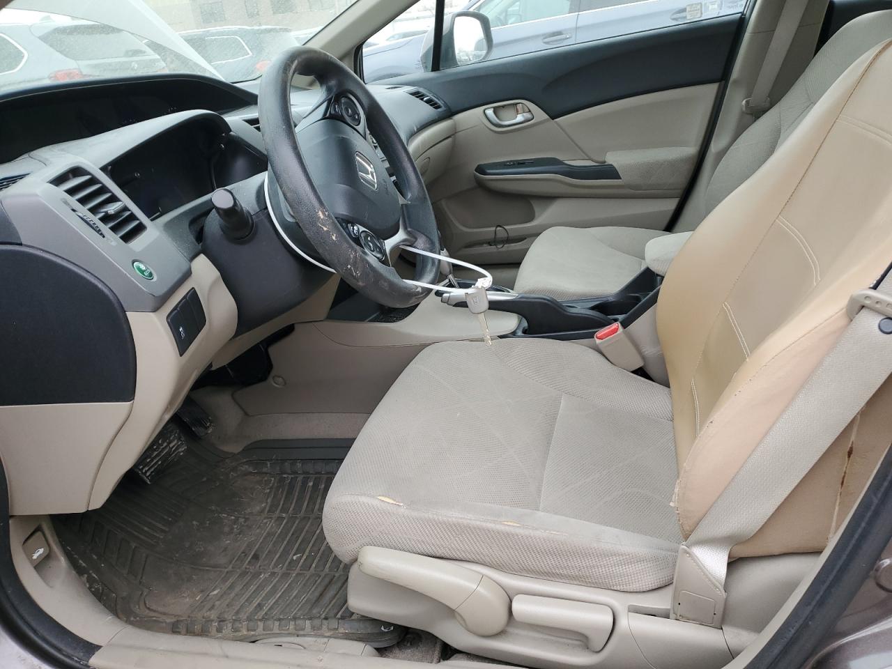 2012 Honda Civic VIN 2HGFB2F51CH518154 Copart auction photo, front end damage thumbnail 7