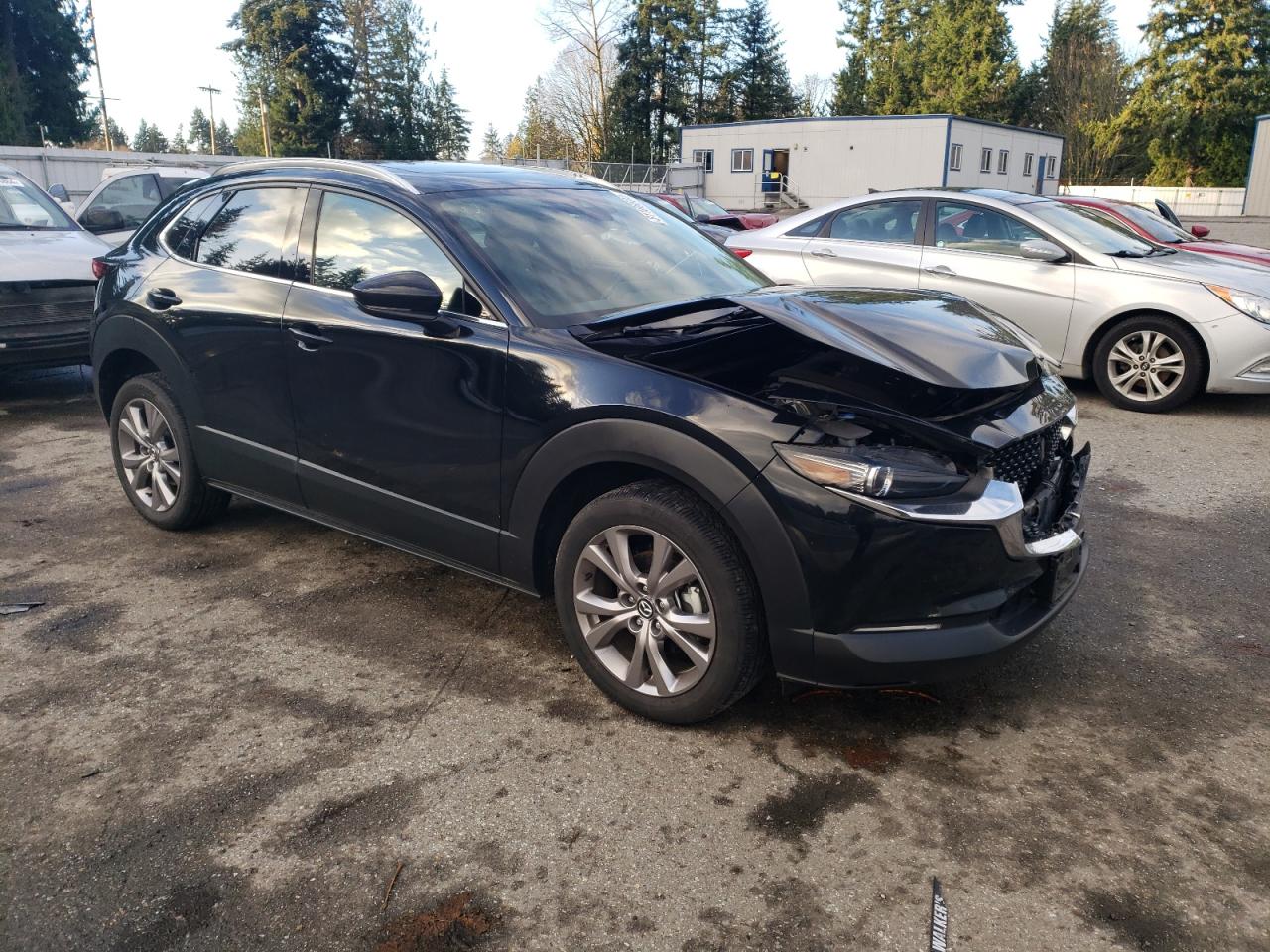 2020 Mazda CX-30 VIN 3MVDMBEM5LM127954 Copart auction photo, front end damage thumbnail 4