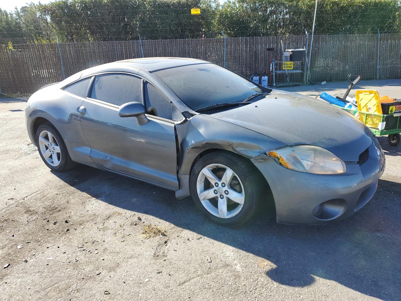 2006 Mitsubishi Eclipse VIN 4A3AK24F76E031182 Copart auction photo, all over / undercarriage damage thumbnail 4