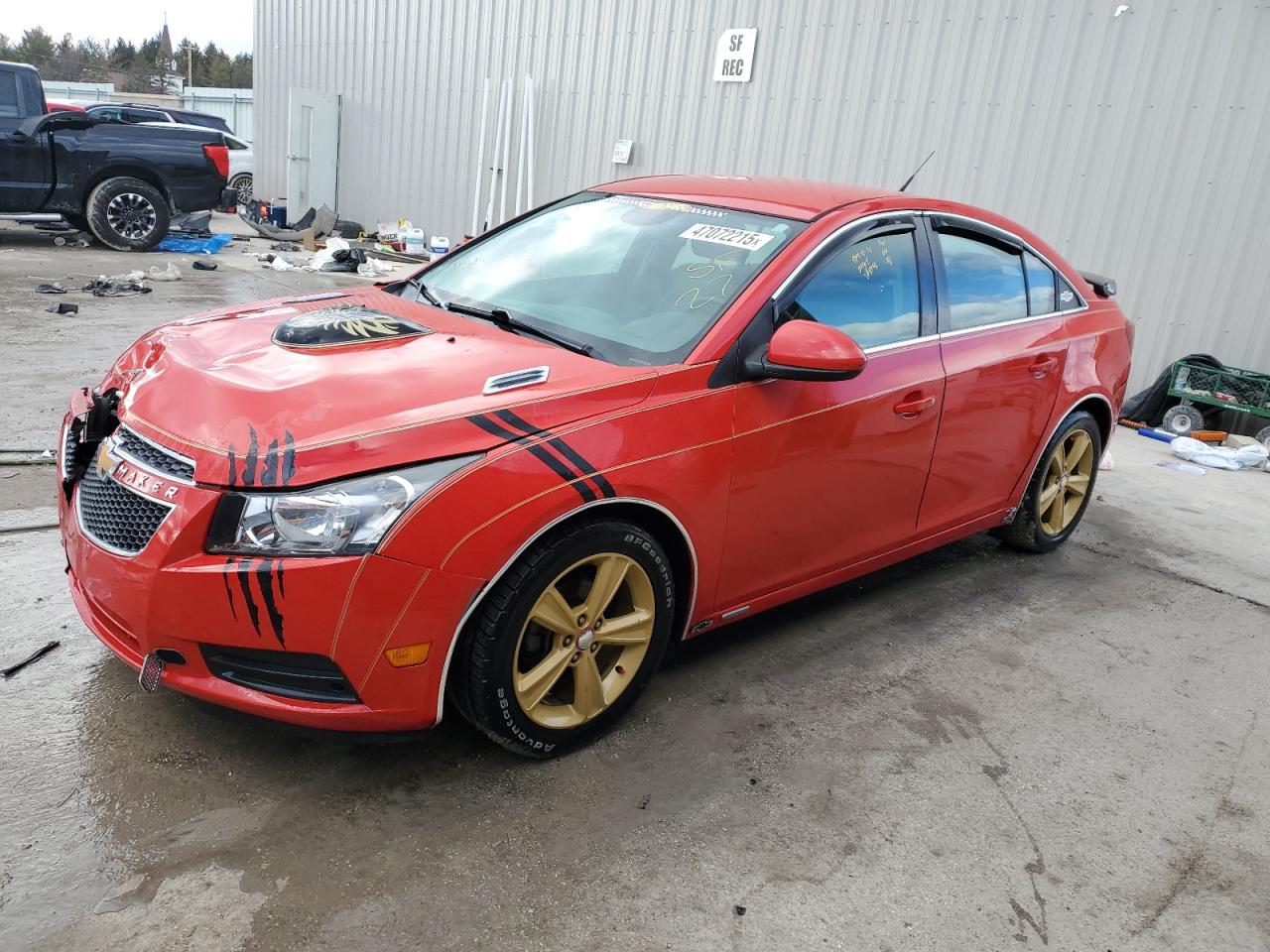 2014 Chevrolet Cruze VIN 1G1PE5SB7E7388945