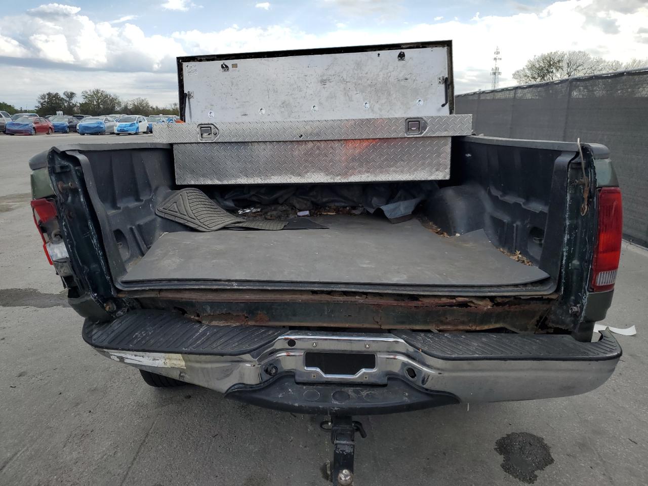 2001 Ford F-150 VIN 1FTRX17L81NA01233 Copart auction photo, rear end damage thumbnail 6