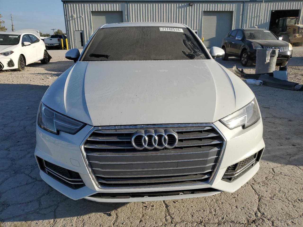 2018 Audi A4 VIN WAUKMAF40JN019615 Copart auction photo, rear end damage thumbnail 5
