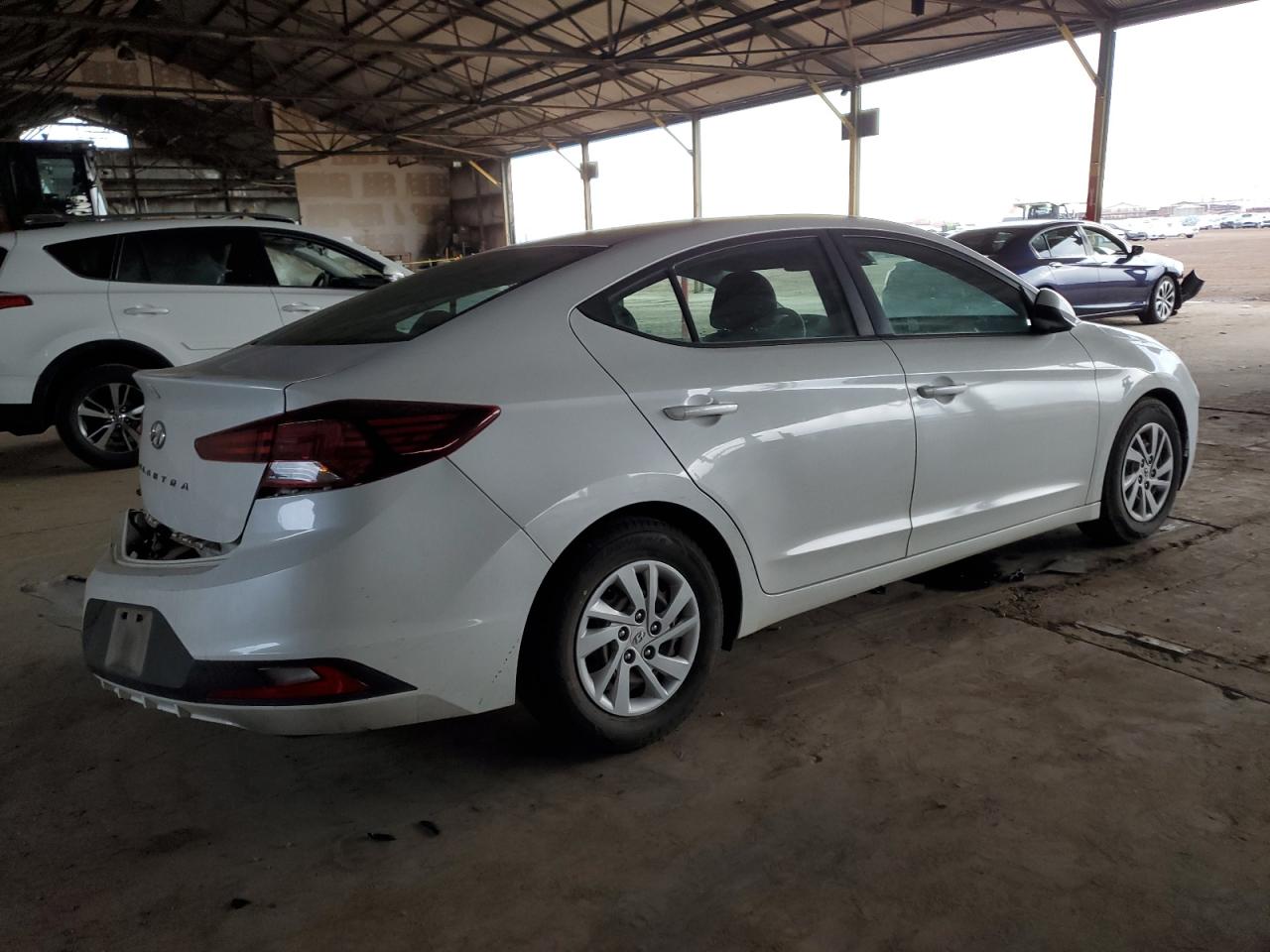 2020 Hyundai Elantra VIN 5NPD74LF9LH513789 Copart auction photo, front end / rear end damage thumbnail 3