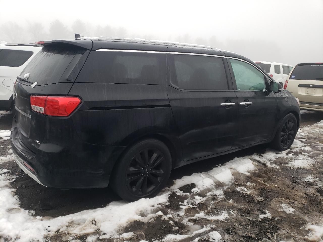 2015 KIA Sedona VIN KNDME5C12F6028361 Copart auction photo, mechanical damage thumbnail 3