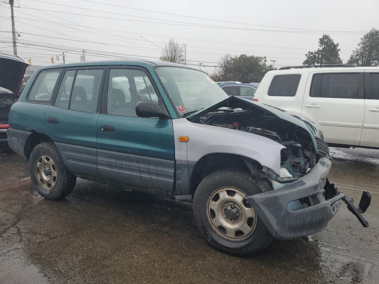 1996 Toyota RAV 4 VIN JT3HP10V2T0107804 Copart auction photo, front end damage thumbnail 4
