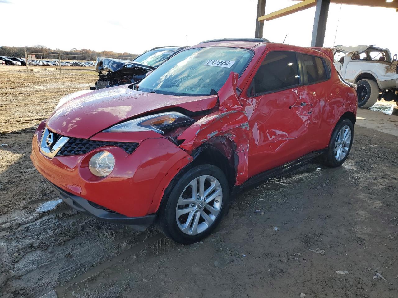 2016 Nissan Juke VIN JN8AF5MV8GT652951