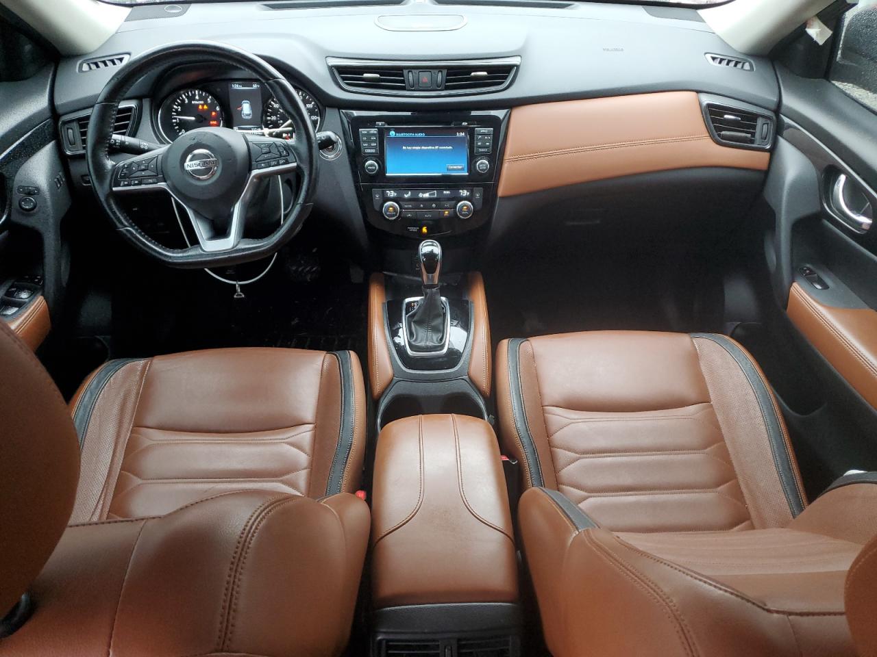 2017 Nissan Rogue VIN JN8AT2MV5HW278421 Copart auction photo, front end / side damage thumbnail 8