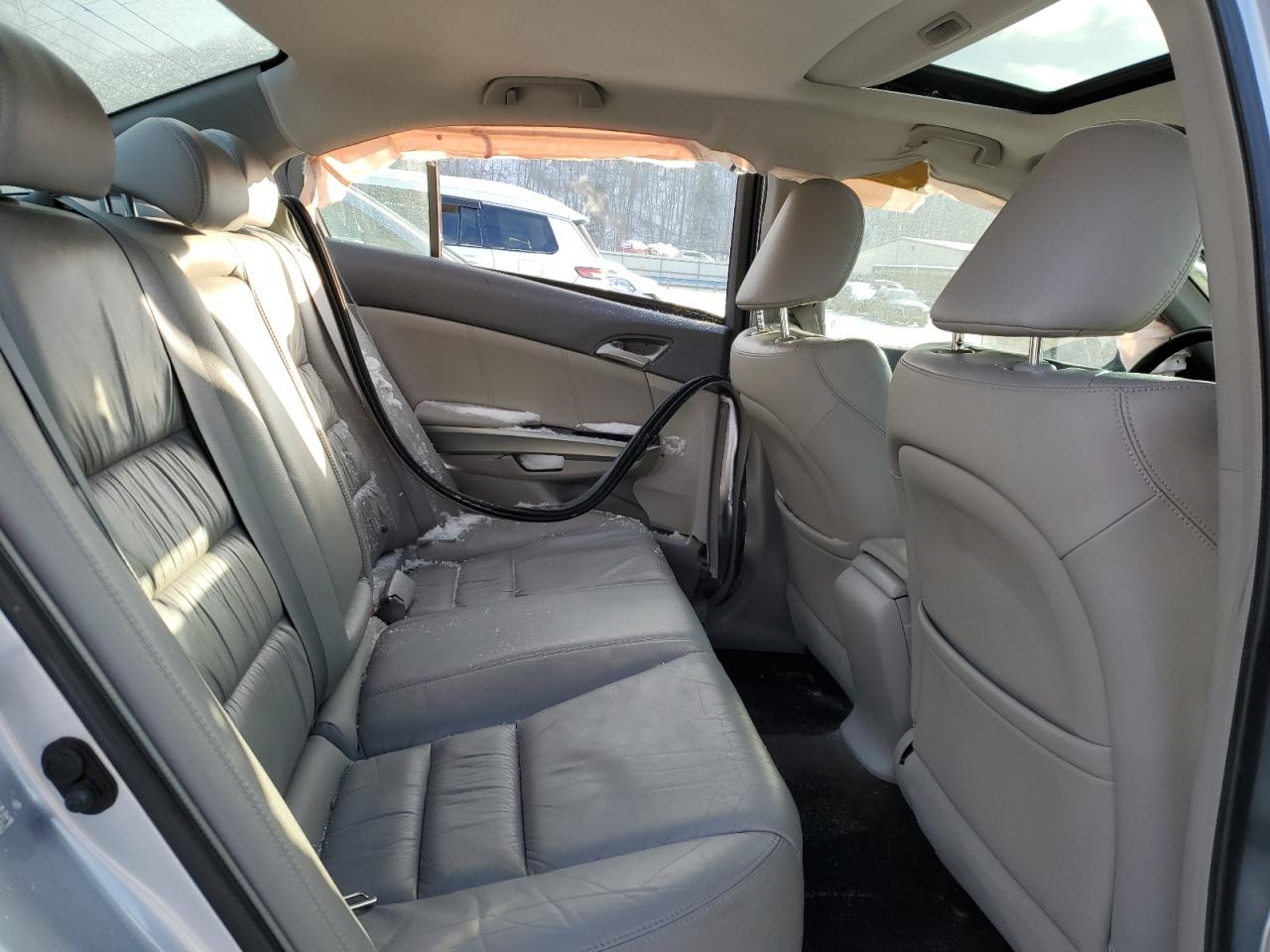 2009 Honda Accord VIN 1HGCP26839A198485 Copart auction photo, side / rear end damage thumbnail 11