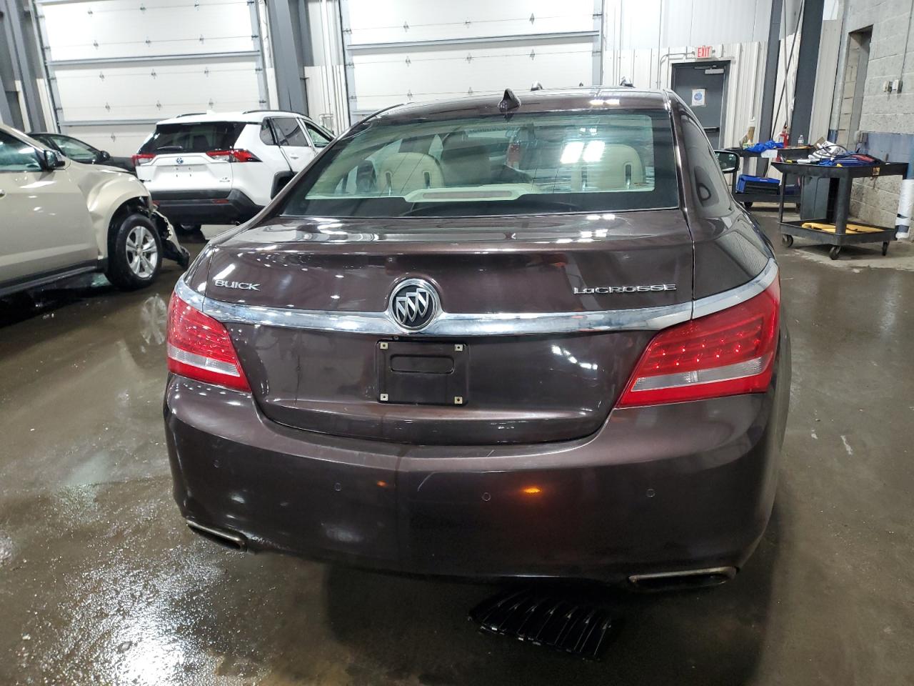 2015 Buick LaCrosse VIN 1G4GB5G32FF227598 Copart auction photo, front end / hail damage thumbnail 6
