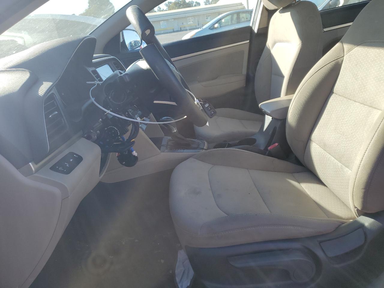 2019 Hyundai Elantra VIN 5NPD84LF8KH448218 Copart auction photo, all over damage thumbnail 7