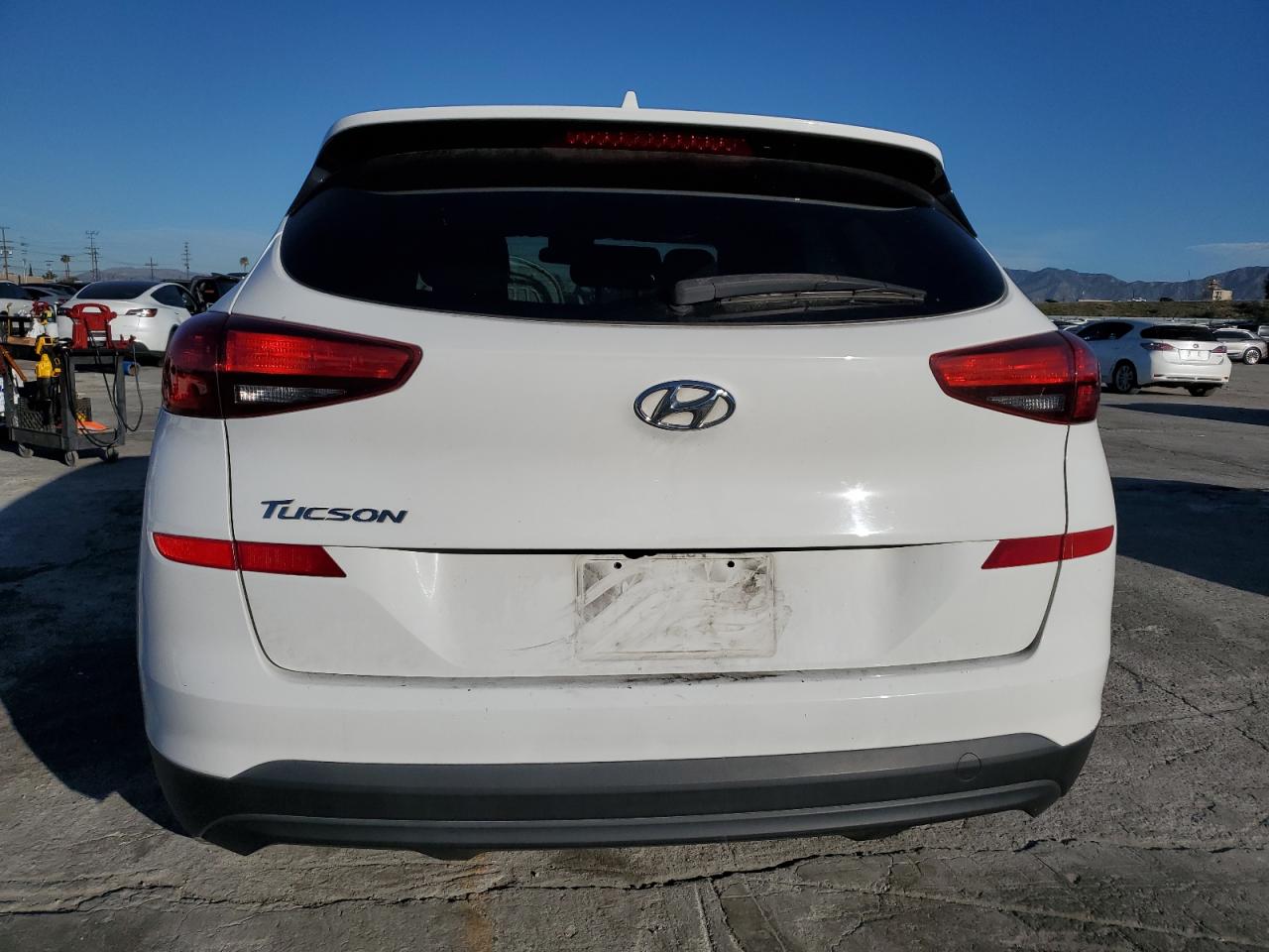 2019 Hyundai Tucson VIN KM8J23A43KU016783 Copart auction photo, mechanical / front end damage thumbnail 6
