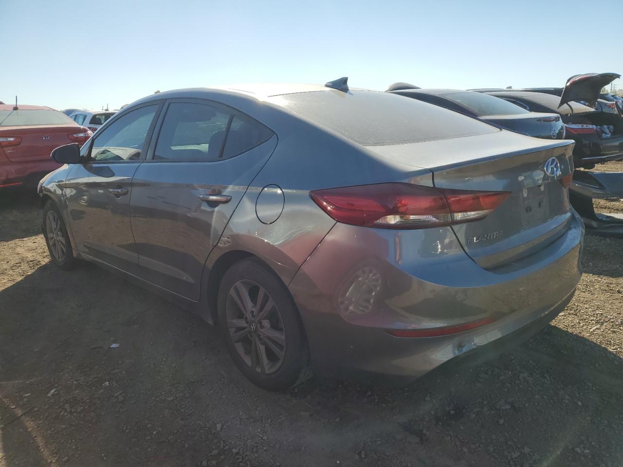 2018 Hyundai Elantra VIN 5NPD84LF2JH390833 Copart auction photo, front end damage thumbnail 2