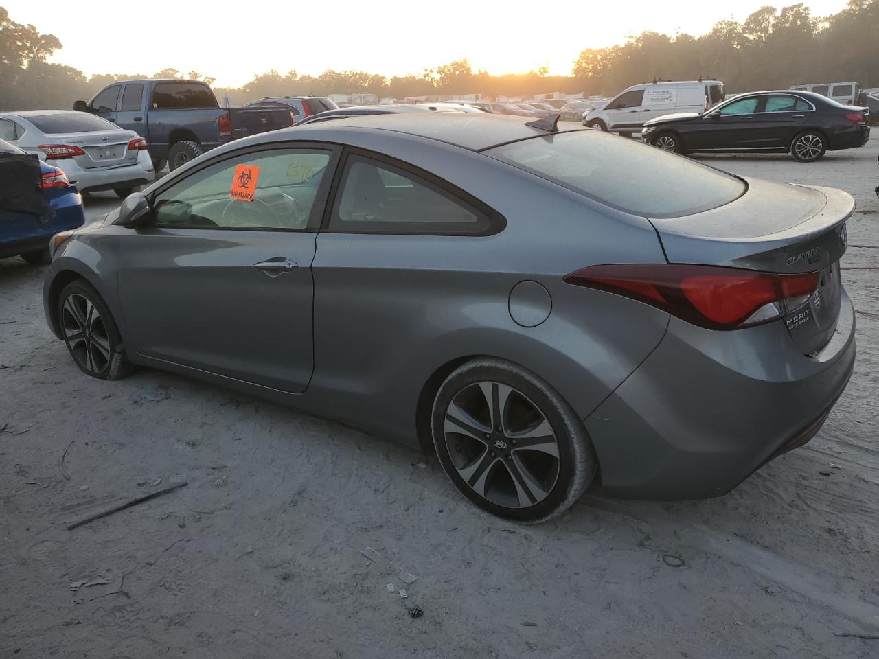 2014 Hyundai Elantra VIN KMHDH6AH8EU029386 Copart auction photo, mechanical / minor dent/scratches damage thumbnail 2