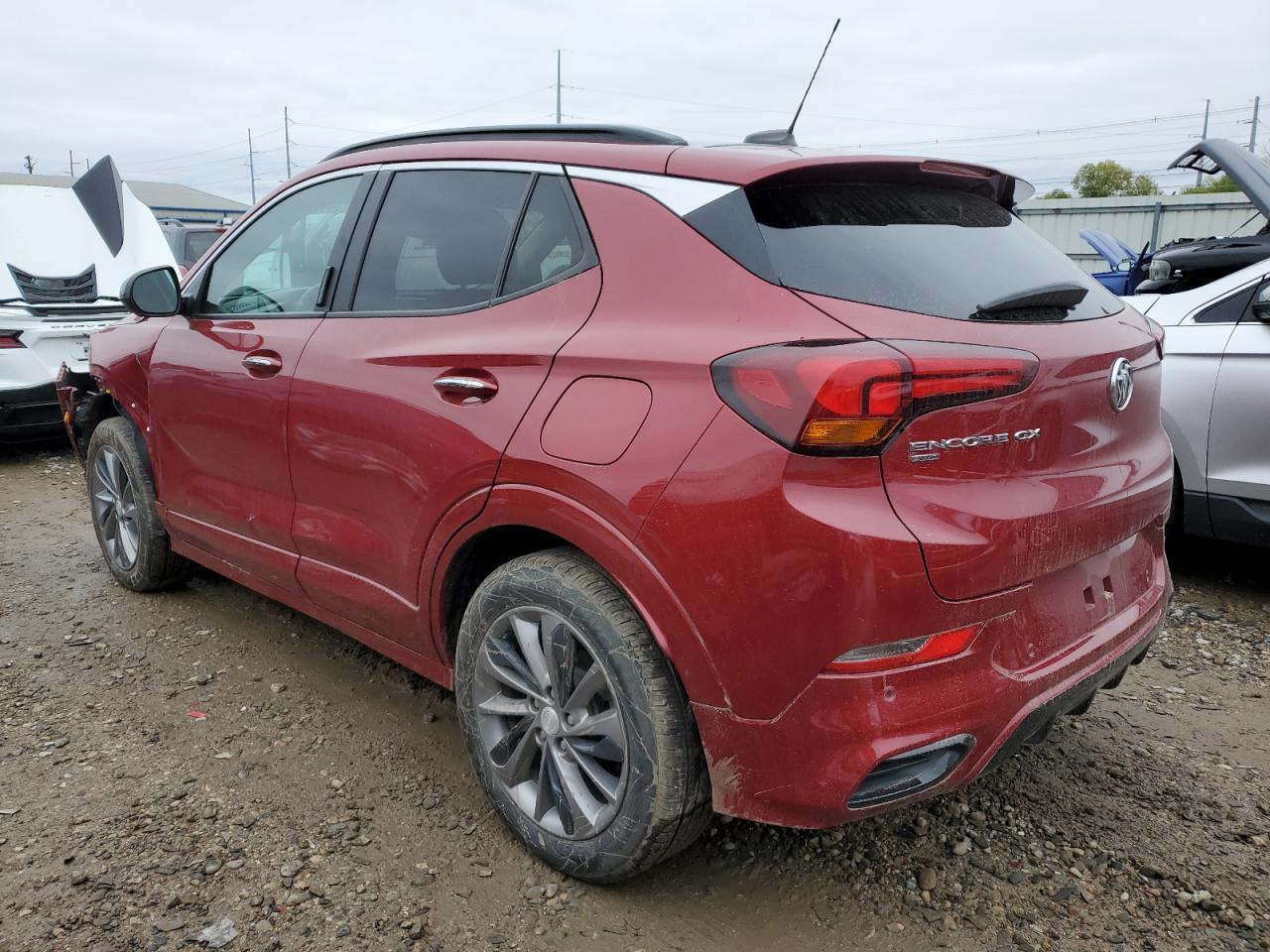 2020 Buick Encore VIN KL4MMESL5LB133110 Copart auction photo, front end / minor dent/scratches damage thumbnail 2