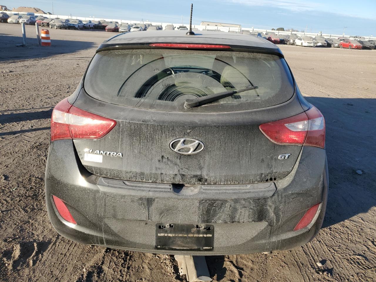 2016 Hyundai Elantra VIN KMHD35LH5GU335227 Copart auction photo, all over / hail damage thumbnail 6