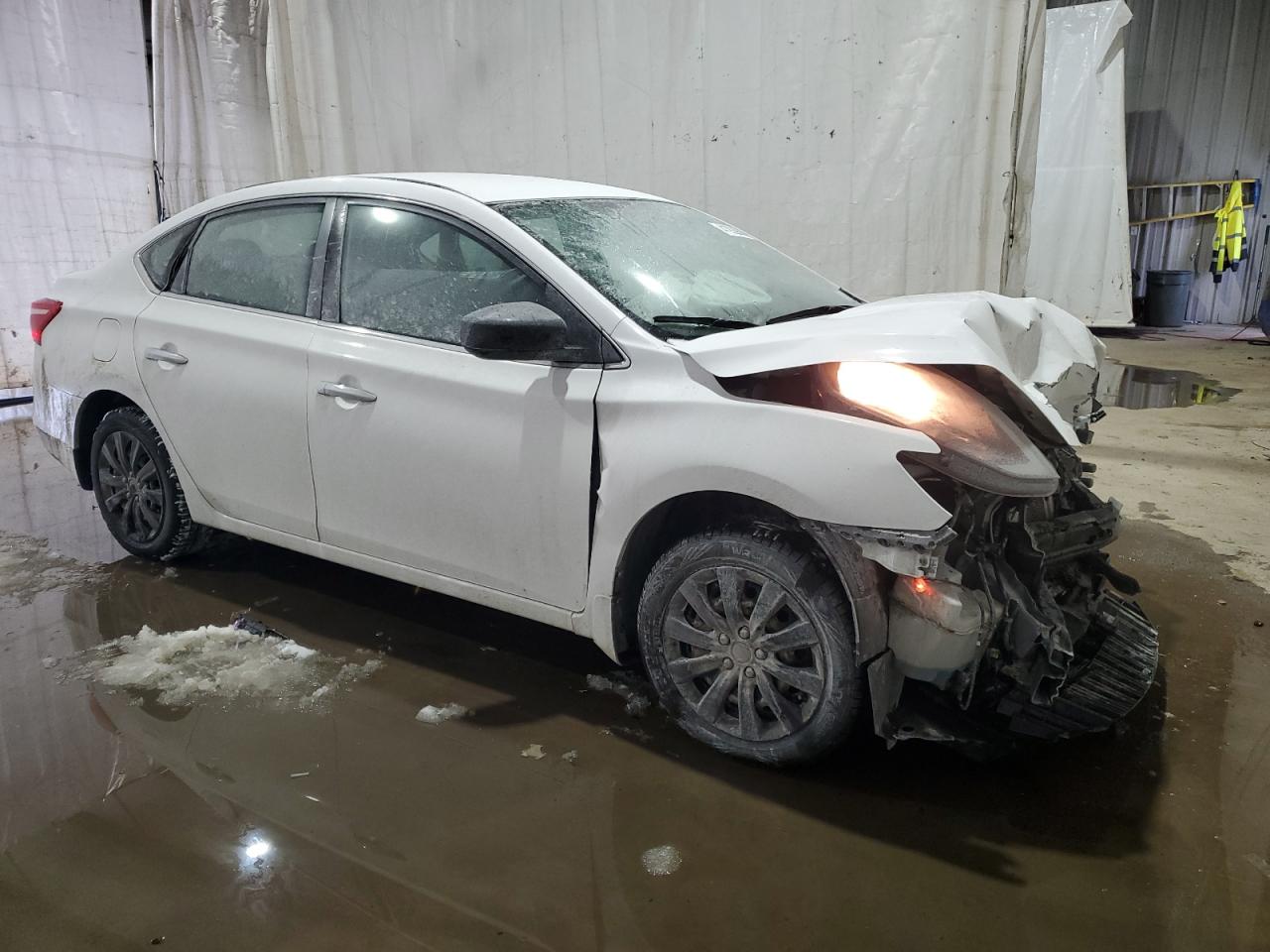 2019 Nissan Sentra VIN 3N1AB7AP9KY349009 Copart auction photo, front end damage thumbnail 4