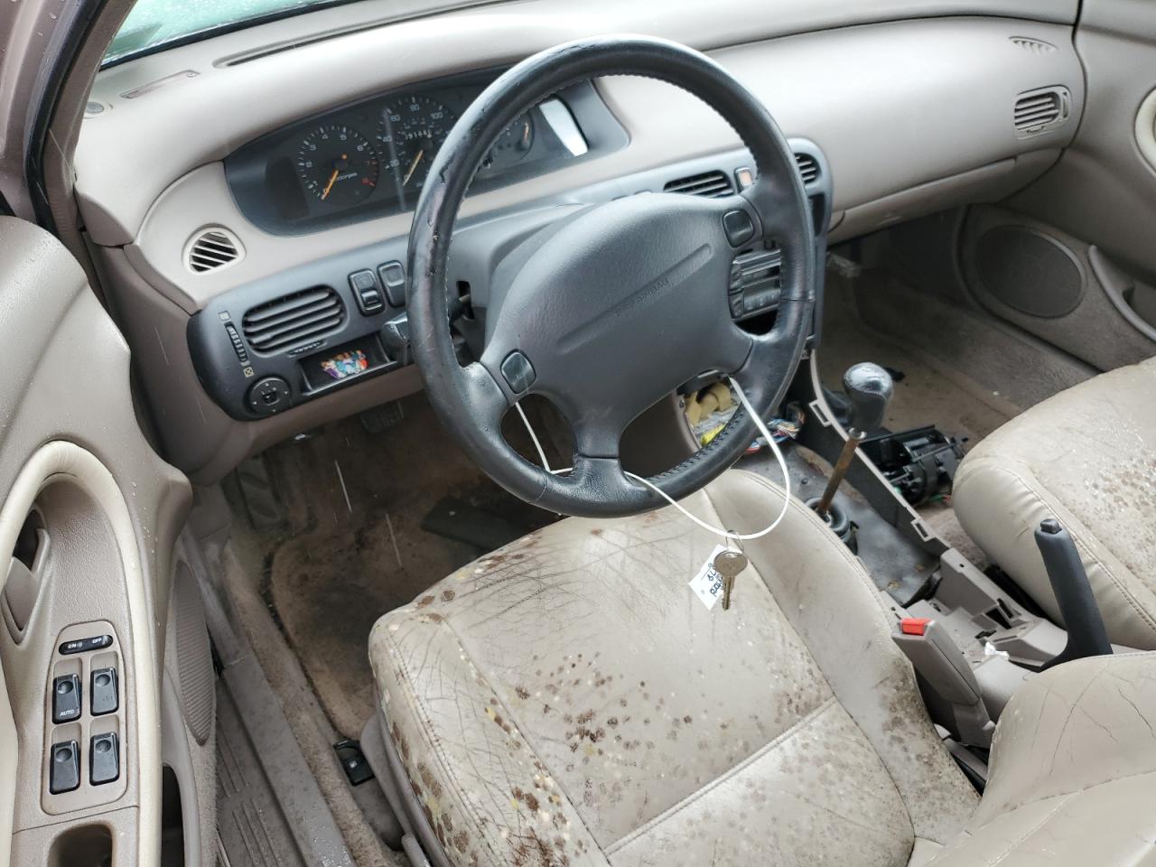 1993 Mazda 626 VIN 1YVGE22B9P5208685 Copart auction photo, water/flood damage thumbnail 8