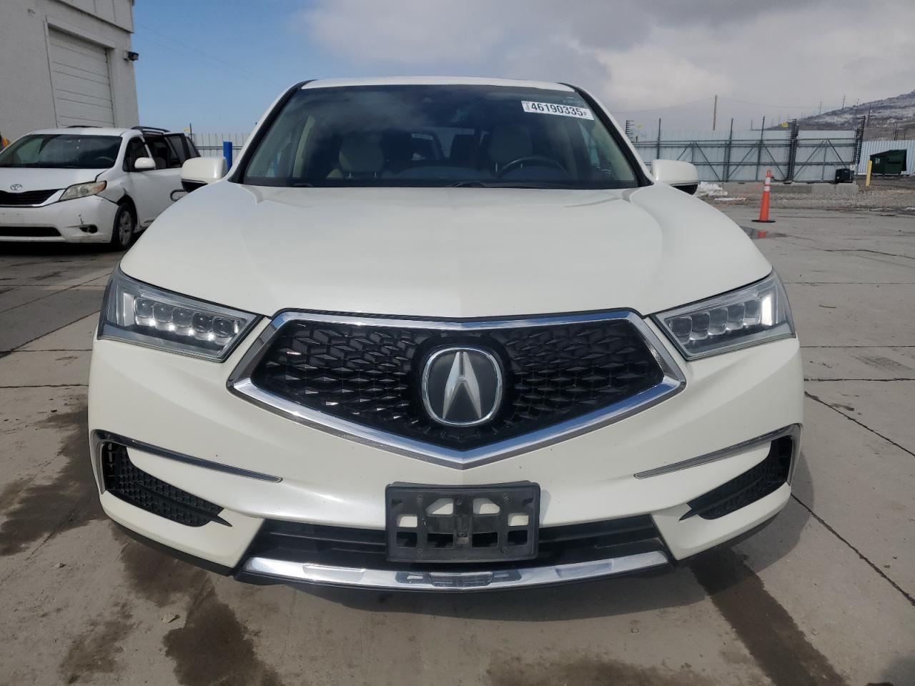 2017 Acura MDX VIN 5FRYD4H33HB031204 Copart auction photo, side / rear end damage thumbnail 5