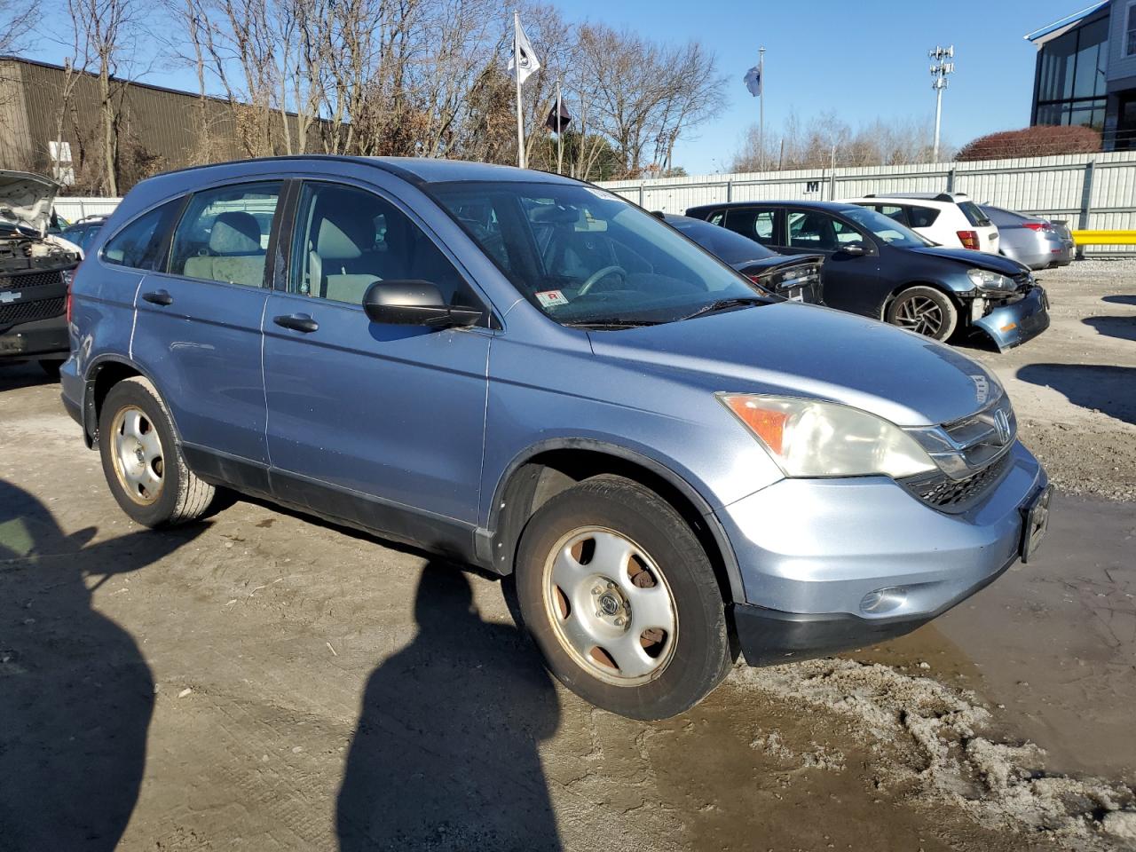 2010 Honda CR-V VIN 5J6RE4H31AL052598 Copart auction photo, mechanical damage thumbnail 4