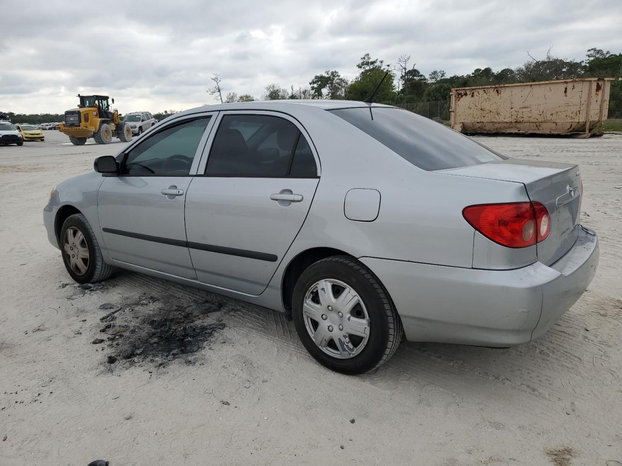 2007 Toyota Corolla VIN 1NXBR32E87Z904640 Copart auction photo, side / rear end damage thumbnail 2
